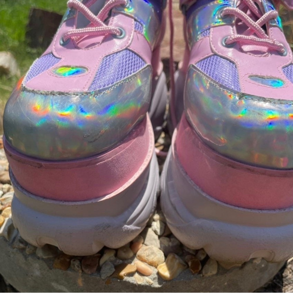 Dolls Kill Fairywalker Platform Sneakers - Picture 3 of 11